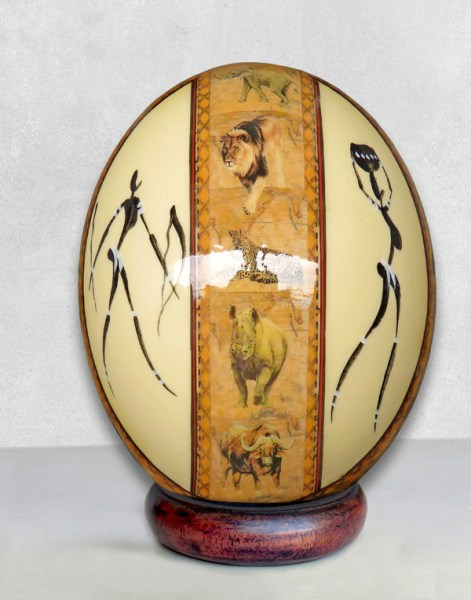 Natural Ostrich Egg Shell